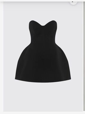 Lillian Khallouf black Sami minidress